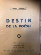 Livre Armand Bernier dédicace Achille Chavee