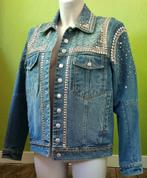 Zadig&voltaire jeansjas nieuw denim studs, Ophalen of Verzenden, Zo goed als nieuw, Maat 38/40 (M)