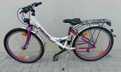Meisjesfiets alu Decsy Junior Line 24inch 21speed 🚴‍♂️, Fietsen en Brommers, Fietsen | Cruisers en Lowriders, Zo goed als nieuw