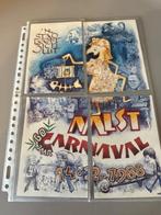 Aalst Carnaval 1988 postkaarten affiche, Verzamelen, Ophalen