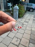 Zilveren oorbellen met pareltjes, Ophalen, Hangers, Nieuw, Roze