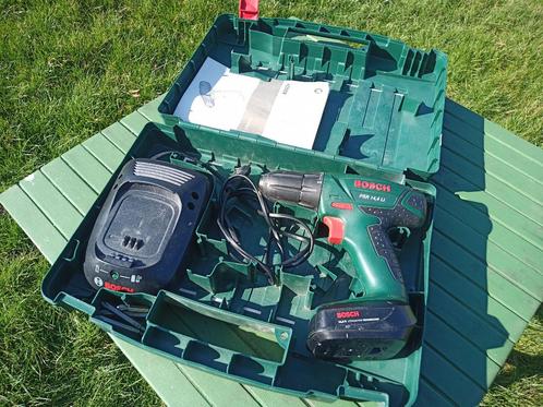 Bosch PSR 14.4 LI schroevendraaier- en schroevendraaierdoos, Doe-het-zelf en Bouw, Gereedschap | Handgereedschap, Gebruikt, Ophalen of Verzenden
