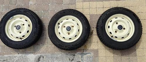 3 Banden maat 145/80/R13 79T  M+S, Auto-onderdelen, Banden en Velgen, Band(en), All Season, 13 inch, 145 mm, Personenwagen, Gebruikt
