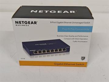 A6675. Netgear Business 45108 Switch, 8-port beschikbaar voor biedingen
