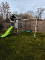 Exit toys glijbaan/huisje/schommel, Ophalen, Gebruikt, Hout