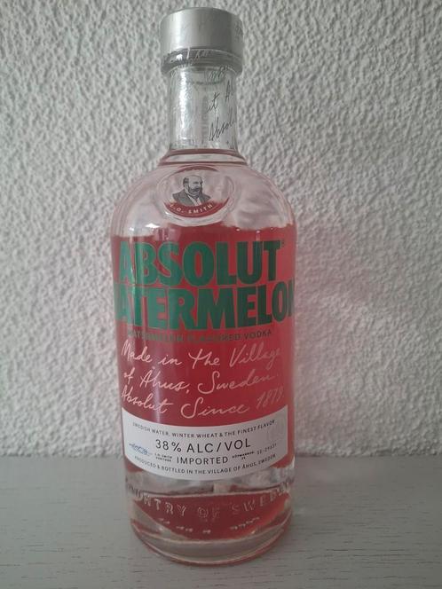 ABSOLUT Vodka Watermelon nieuw, Verzamelen, Wijnen, Nieuw, Vol, Ophalen of Verzenden