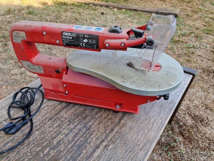 Lintzaag - figuurzaagmachine 16 inch, Doe-het-zelf en Bouw, Gereedschap | Zaagmachines, Nieuw, Lintzaag, Minder dan 600 watt, 30 tot 70 mm