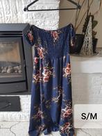 Lang, blauw kleedje, Ophalen of Verzenden, Zo goed als nieuw, Maat 36 (S), Blauw