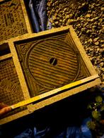 Toezichtput betonnen rand + deksel, Enlèvement, Comme neuf, Autres matériaux, Autres types