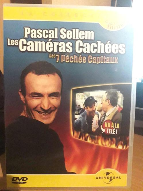 DVD Pascal Sellem : Les Caméras cachées 7 péchés capitaux, Cd's en Dvd's, Dvd's | Cabaret en Sketches, Zo goed als nieuw, Tv-programma of Sketches