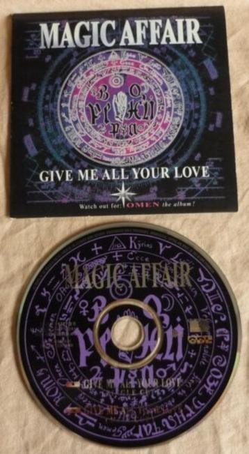 MAGIC AFFAIR Give me all your love CD SINGLES CDS 2 tr 1994