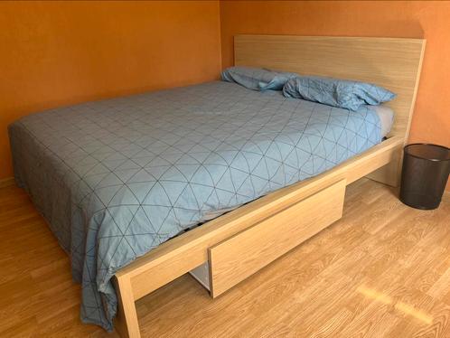 IKEA bed 15 keer gebruikt NIEUW, Huis en Inrichting, Slaapkamer | Bedden, Zo goed als nieuw, 160 cm, 200 cm, Ophalen