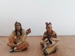 2 kleine indianen beeldjes, Enlèvement, Comme neuf