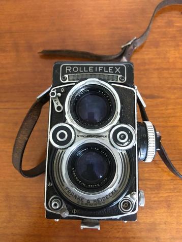Rolleiflex camera origineel Francke & Heidecke beschikbaar voor biedingen