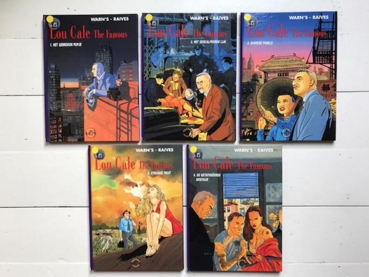 Raives/Warn's Lou Cale 1 t/m 5 HC 1998 Talent, Livres, BD, Neuf, Série complète ou Série, Enlèvement ou Envoi