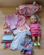 pop baby born zus en extra's, Kinderen en Baby's, Speelgoed | Poppen, Ophalen of Verzenden, Zo goed als nieuw, Babypop