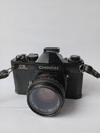 Appareil photo vintage Chinon CE Memotron + objectif 35 mm, Enlèvement ou Envoi