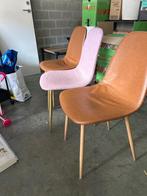 Stoelen, Huis en Inrichting, Stoelen, Gebruikt, Ophalen, Stof, Drie