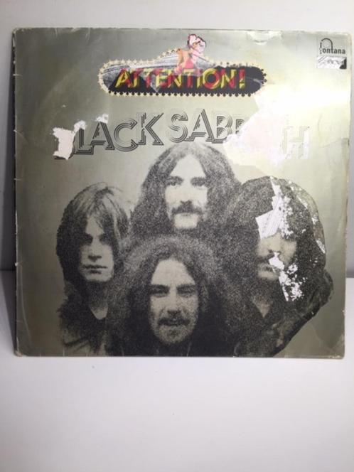 LP - Black Sabbath - Attention ! Black Sabbath ( Vinyl ), Cd's en Dvd's, Vinyl | Rock, Zo goed als nieuw, Alternative, 12 inch