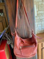 Sac Longchamp, Enlèvement ou Envoi, Comme neuf, Rouge, Cuir