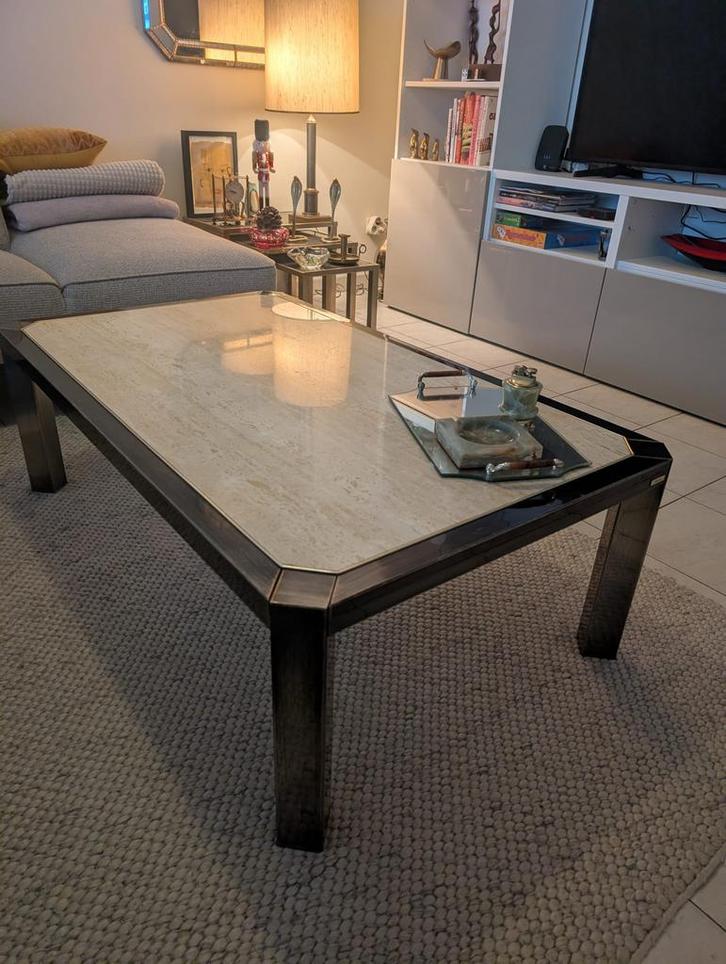 Zeldzame originele FEDAM salontafel-italiaans design, Huis en Inrichting, Tafels | Salontafels, Zo goed als nieuw, Ophalen