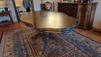 klassieke eettafel en bijhorende stoelen /notelaar/-wortel, Huis en Inrichting, Ophalen, Overige materialen, Gebruikt, 100 tot 150 cm