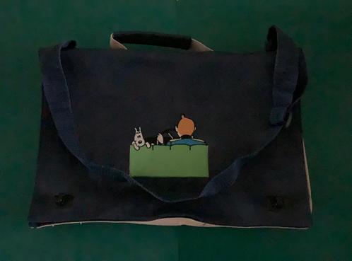 sac porté épaule Tintin, Collections, Personnages de BD, Comme neuf, Tintin, Enlèvement
