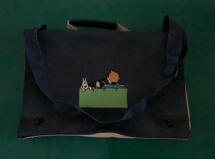 Kuifje schoudertas, Verzamelen, Stripfiguren, Zo goed als nieuw, Kuifje, Ophalen