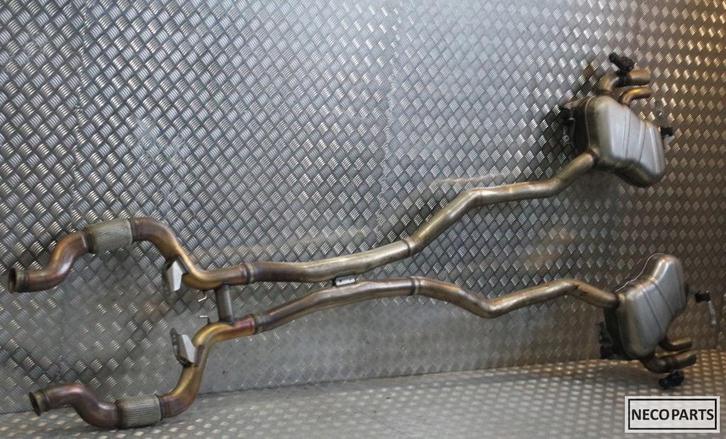 MERCEDES SL AMG R232 COMPLETE UITLAATDEMPERPIJP A2324904101, Auto-onderdelen, Verlichting, Mercedes-Benz, Gebruikt, Ophalen of Verzenden