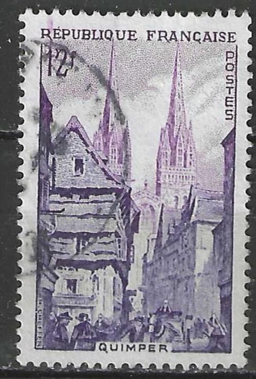 Frankrijk 1954 - Yvert 979 - Toerisme - Quimper    (ST), Postzegels en Munten, Postzegels | Europa | Frankrijk, Gestempeld, Verzenden