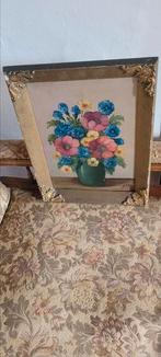 Schilderij  vaas met bloemem  j smid, Antiek en Kunst, Ophalen