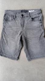 Grijze jeansshort, Kinderen en Baby's, Kinderkleding | Maat 164, Broek, Gebruikt, Ophalen of Verzenden, Jongen