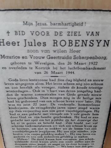 Oorlogsslachtoffer 6, Envoi