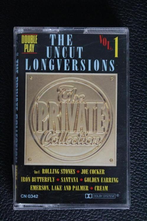 Various - The Uncut Longversions (Dubbele speelduur), CD & DVD, Cassettes audio, Utilisé, Pré-enregistrées, Envoi