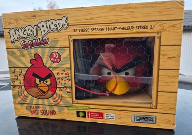 enceinte stéréo  Angry Birds neuf, TV, Hi-fi & Vidéo, Barres de son, Neuf, Enlèvement ou Envoi
