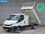 Iveco Daily 35C12 Euro6 Kipper met kist 3500kg trekhaak Airc, 120 ch, Tissu, Iveco, Propulsion arrière