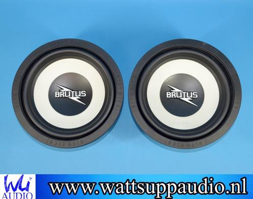 Hifonics Brutus BX12D4 12 inch subwoofer ( set van 2 ), Auto diversen, Autospeakers, Zo goed als nieuw, Ophalen of Verzenden