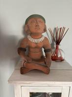 Mexicaans terracotta beeld, 26cm hoog, Ophalen, Zo goed als nieuw