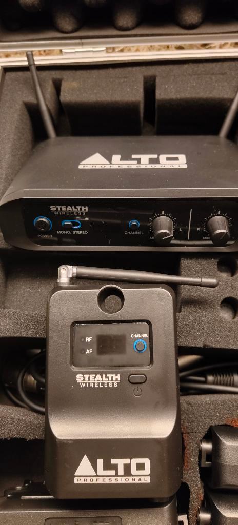 Alto Pro Stealth Wireless luidsprekersignaalsysteem, TV, Hi-fi & Vidéo, Appareils professionnels, Comme neuf, Audio, Enlèvement