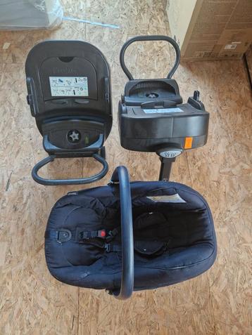 Siège auto pour bébé EasyMaxi Bébécar isofix (2 x base), Enlèvement, Utilisé, Isofix