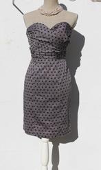 Mooie grijze jurk zonder bandjes S, Kleding | Dames, Jurken, H&M, Ophalen of Verzenden, Zo goed als nieuw, Maat 36 (S)