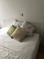 Ikea bed Brusali + opbergladen + nachtkastje, Enlèvement, Utilisé, Deux personnes, 160 cm