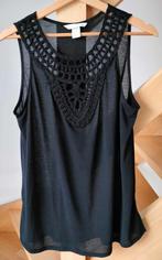 Losse en lange top H&M Medium. Nieuw!, Vêtements | Femmes, Tops, Enlèvement ou Envoi, Noir, Neuf, Sans manches