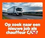 Chauffeur C gezocht met code 95, Boeken, Vervoer en Transport, Ophalen of Verzenden, Zo goed als nieuw