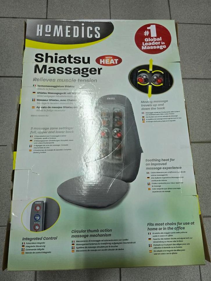Coussin de massage shiatsu neuf, Sports & Fitness, Produits de massage, Enlèvement