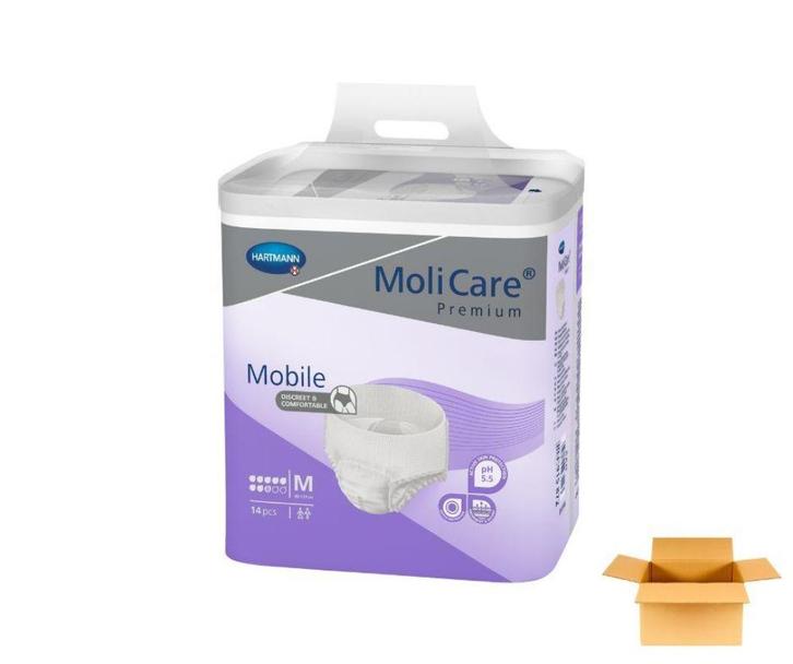 incontinentie broekjes Molicare Mobile 8 druppels paars, Diversen, Verpleegmiddelen, Nieuw, Ophalen of Verzenden