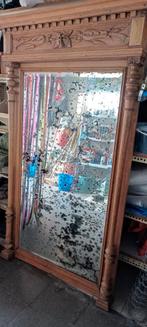 Spiegel zelf is beschadigd. Het kader is gerenoveerd, Antiquités & Art, Antiquités | Miroirs, Enlèvement
