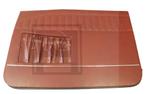 Bekleding Amazon 4D deurpaneel Linksvoor rood -1966 175-523, Auto-onderdelen, Interieur en Bekleding, Ophalen of Verzenden, Nieuw