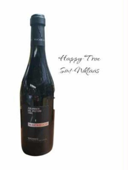 fles wijn 2005 aglianico vulture ref12402070, Verzamelen, Wijnen, Nieuw, Rode wijn, Italië, Vol, Ophalen of Verzenden