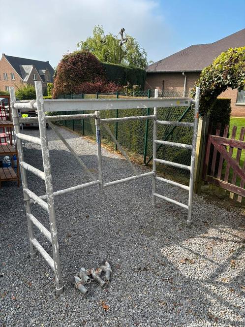 Rolsteiger/ kamerstelling /kamersteiger, Doe-het-zelf en Bouw, Steigers, Gebruikt, Rolsteiger of Kamersteiger, Minder dan 2 meter